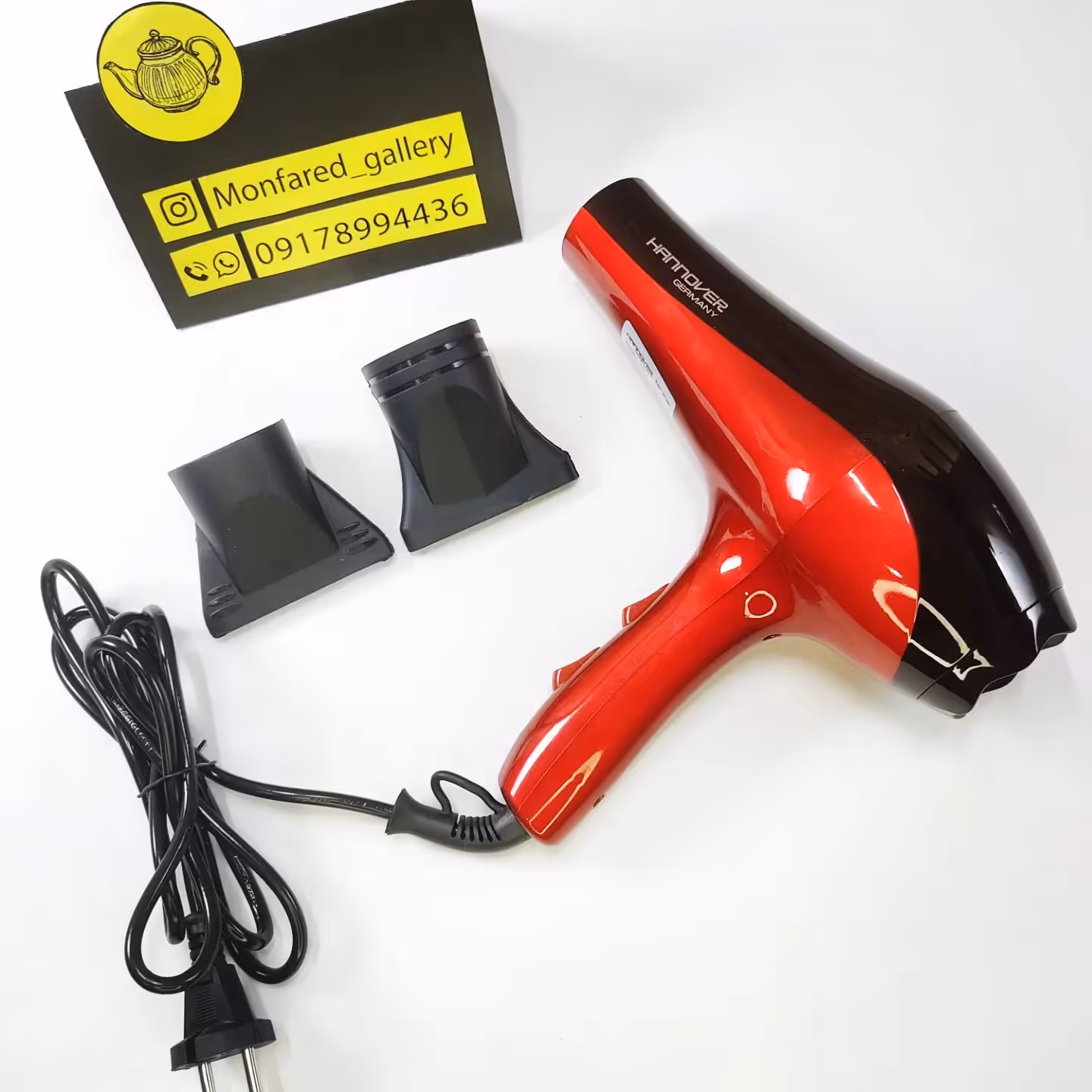 سشوار هانوور آلمان

توان 1800وات دارای دو سری 
بسیار پرقدرت وباکیفیت