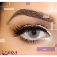 لنز رنگی سالیانه لومینوس رنگ gray خاکستری
