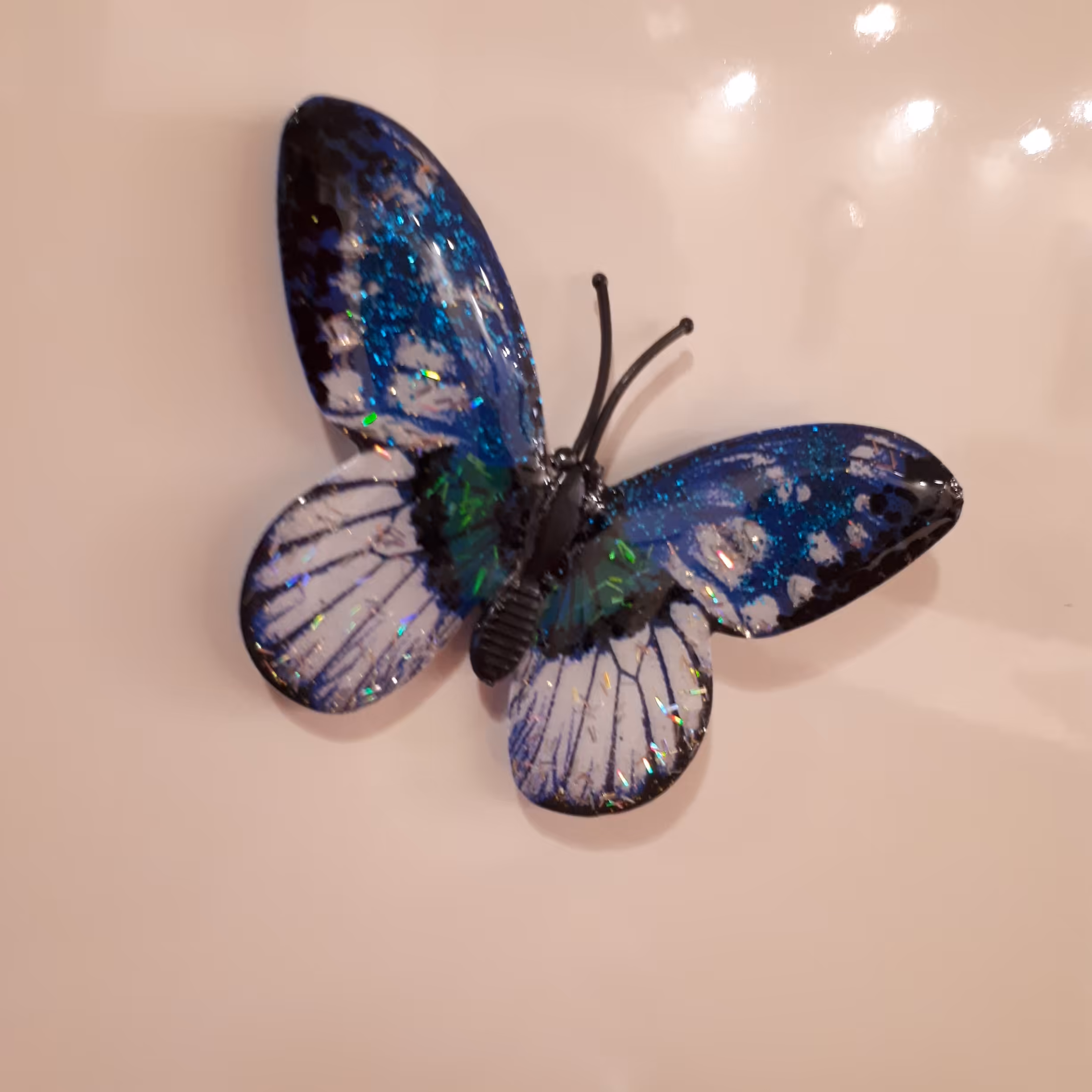 مگنت یخچال رزینی طرح پروانه