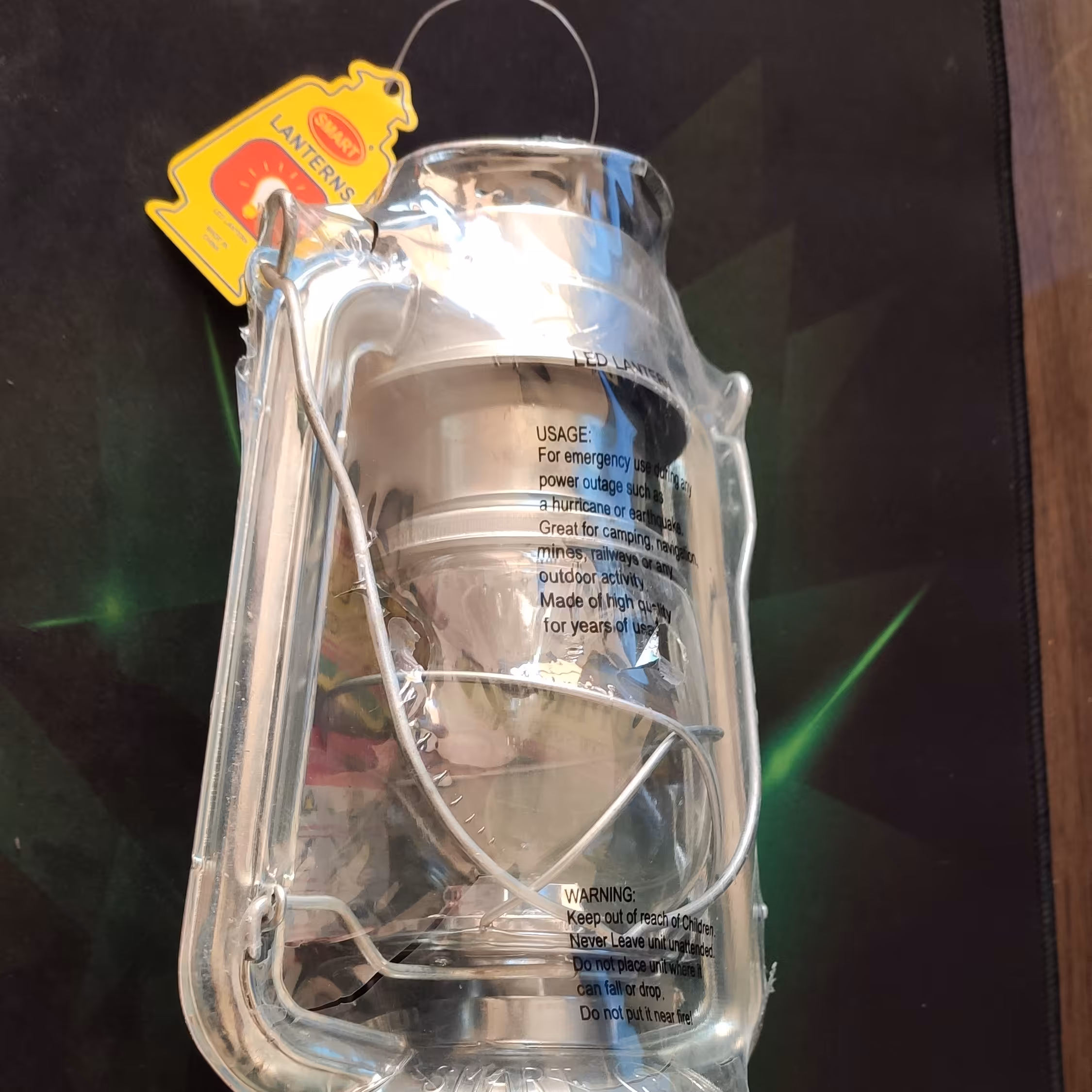 چراغ led  طرح فانوس قدیمی