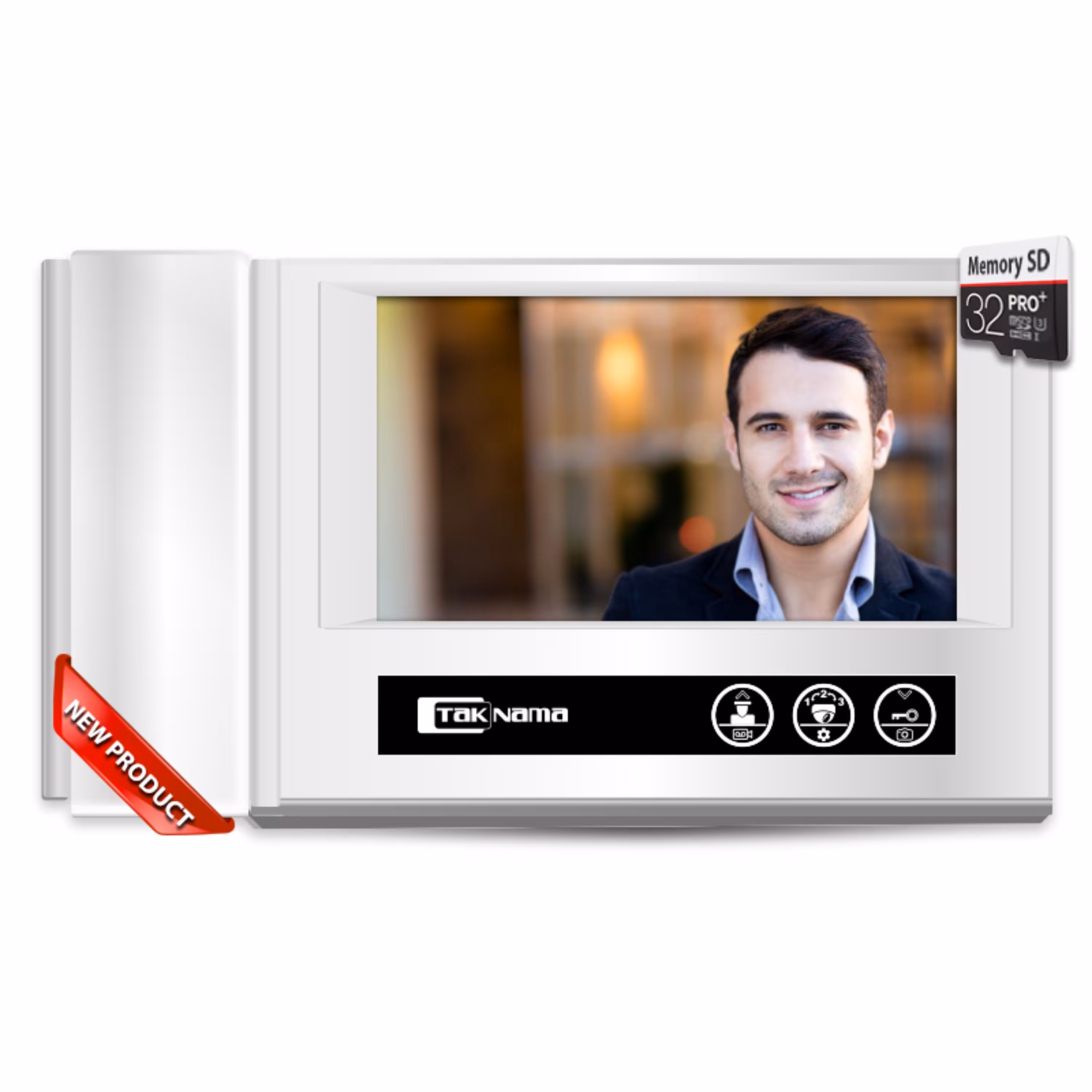 آیفون تصویری تکنما مدل D70M حافظه دار