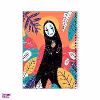 دفتر مشق 100 برگ بامبیلیپ طرح انیمیشن شهر اشباح کد 2965442