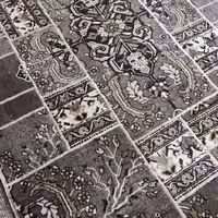 فرش چهل تیکه دستبافت