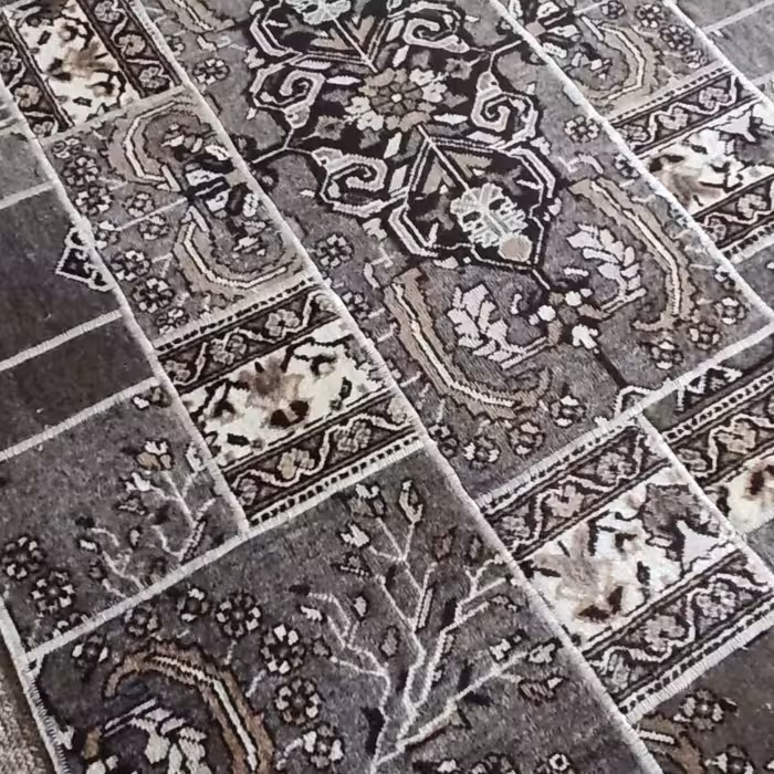 فرش چهل تیکه دستبافت