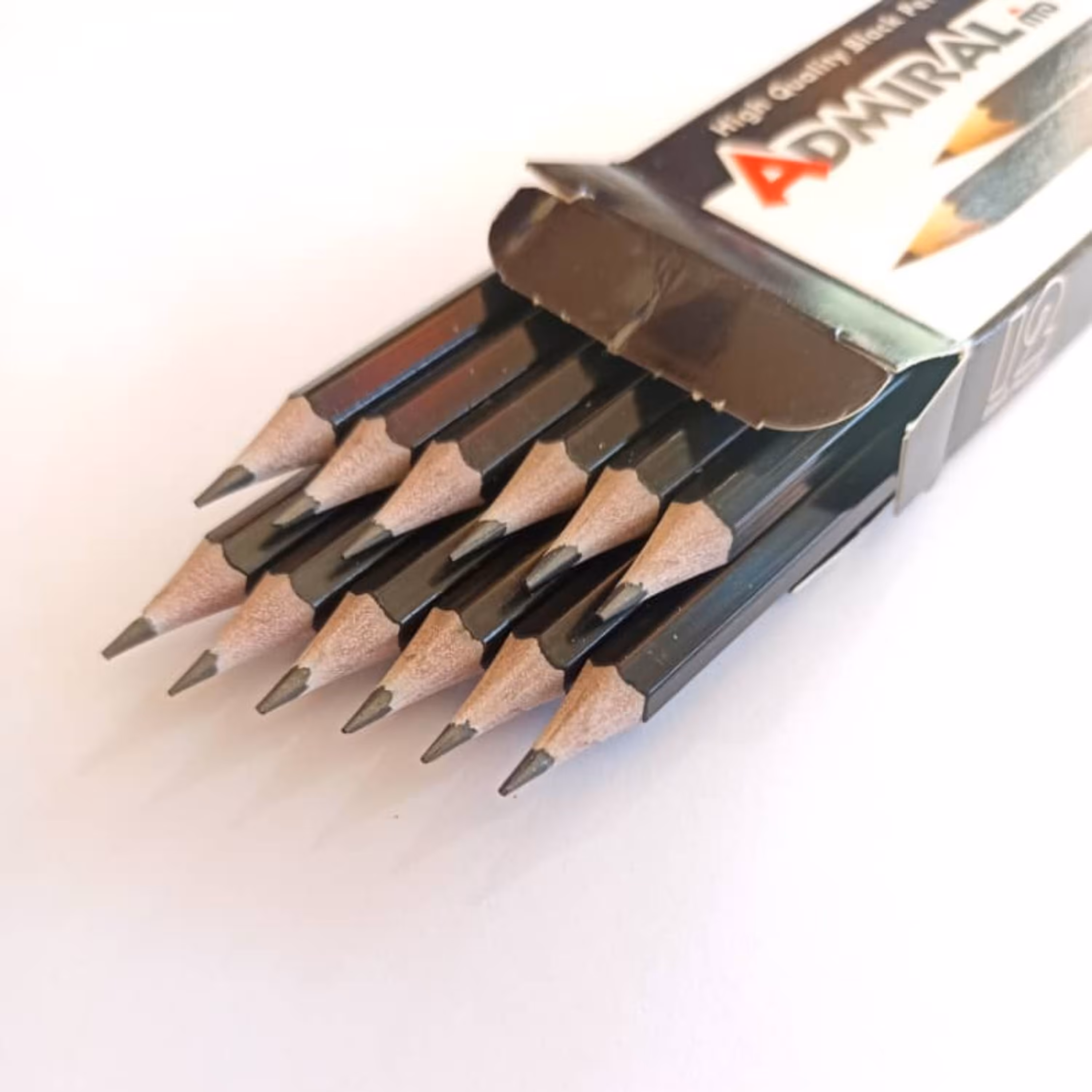 مداد مشکی ادمیرال پک 12 عددی تک و عمده