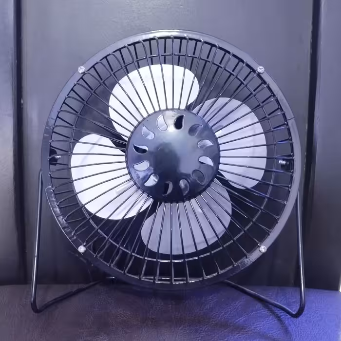 مینی پنکه رومیزی فلزی usb