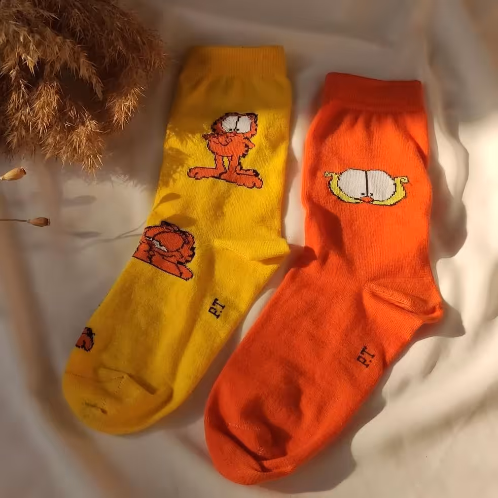 جوراب ساقدار گارفیلد تا به تا اسپرت فری سایز