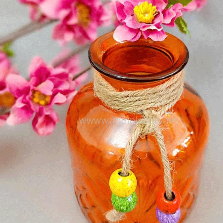گلدان شیشه ای رنگی لطفا قبل از سفارش موجودی بگیرید ابعاد در توضیحات 