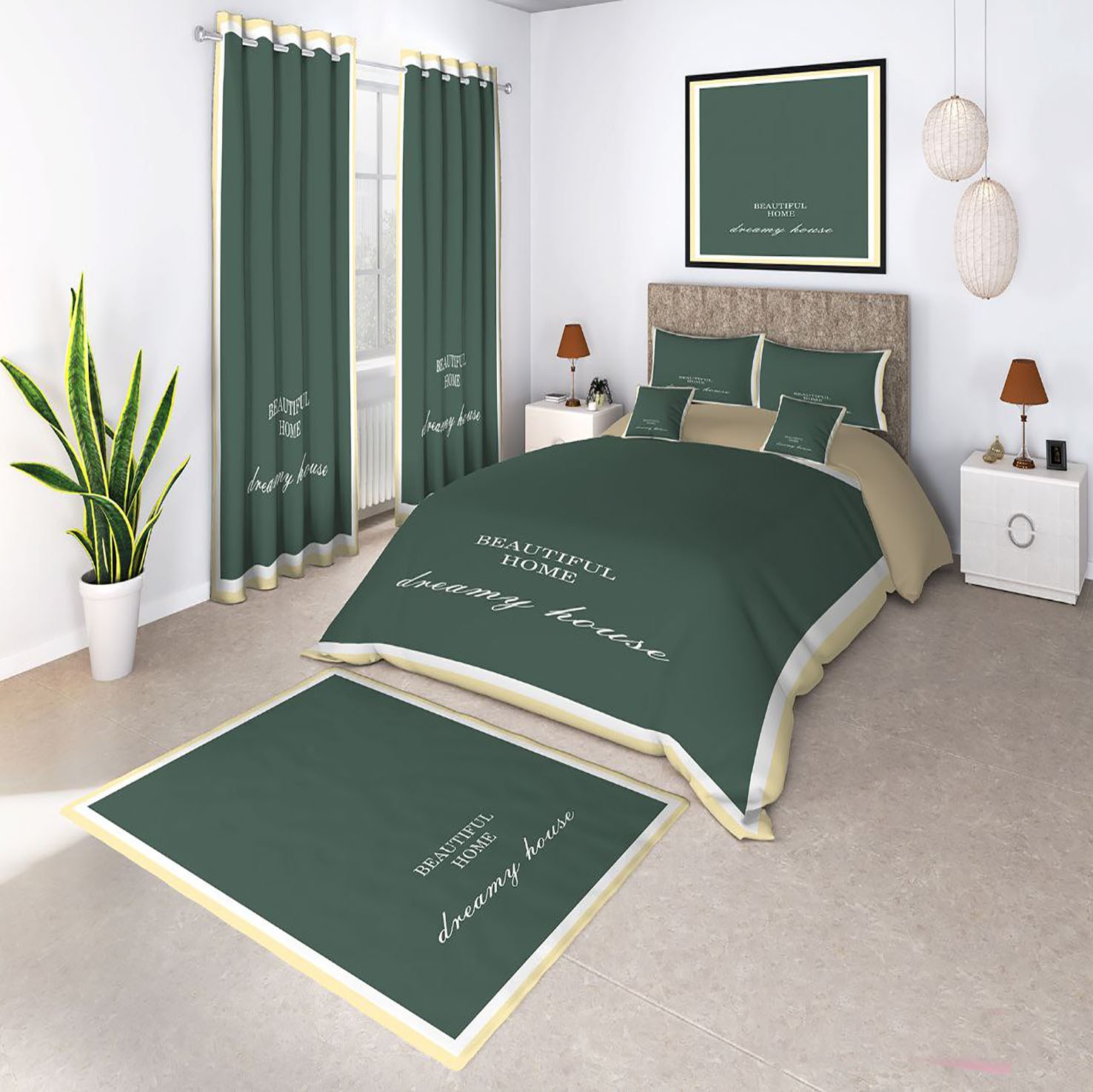 سرویس خواب کد B198 دونفره 6 تیکه میکرو(چاپ دیجیتال)