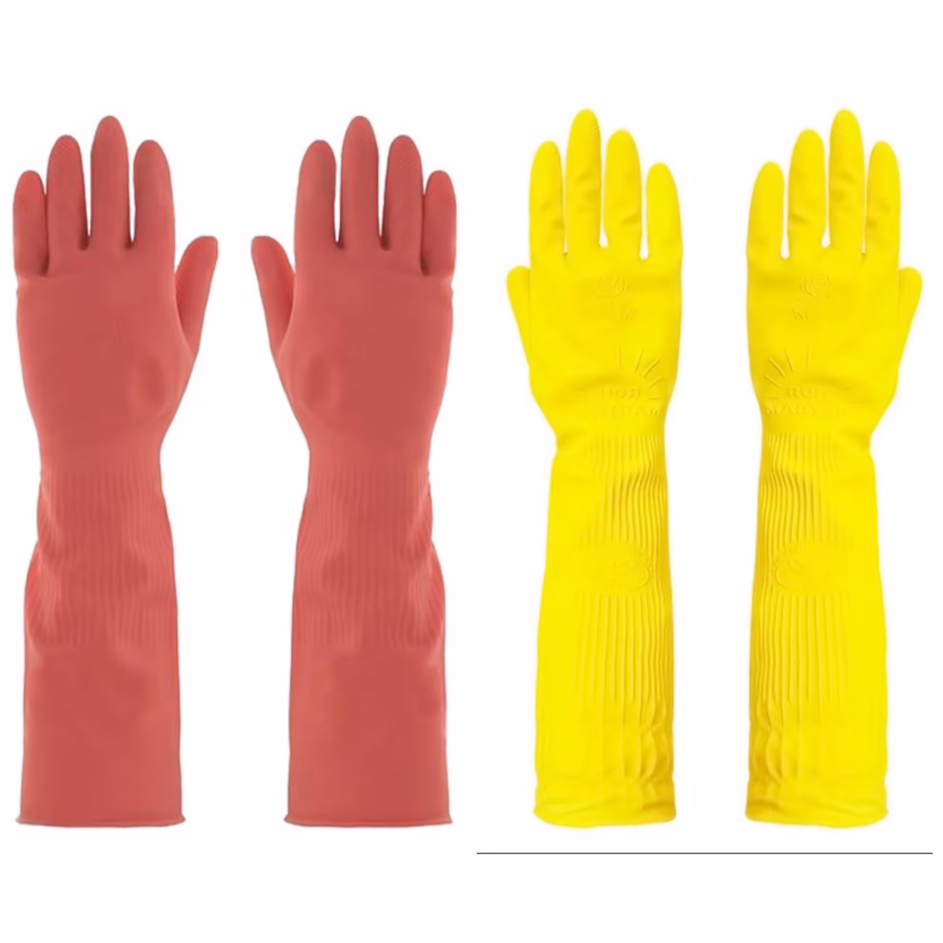 دستکش آشپزخانه ساق بلند مارک گیلان سایز متوسط(دستکش ظرفشویی و آشپزخانه )