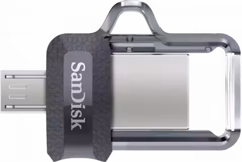 فلش مموری 128گیگابایت Sandisk مدل ULTRA DUAL DRIVE M3