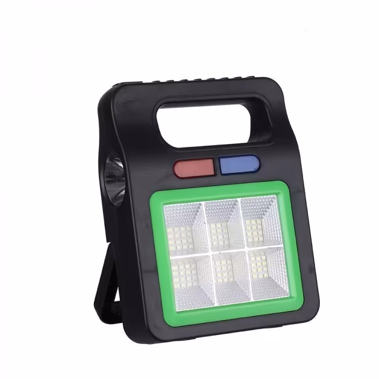 چراغ قوه و چراغ اضطراری شارژی خورشیدی YX-605-6