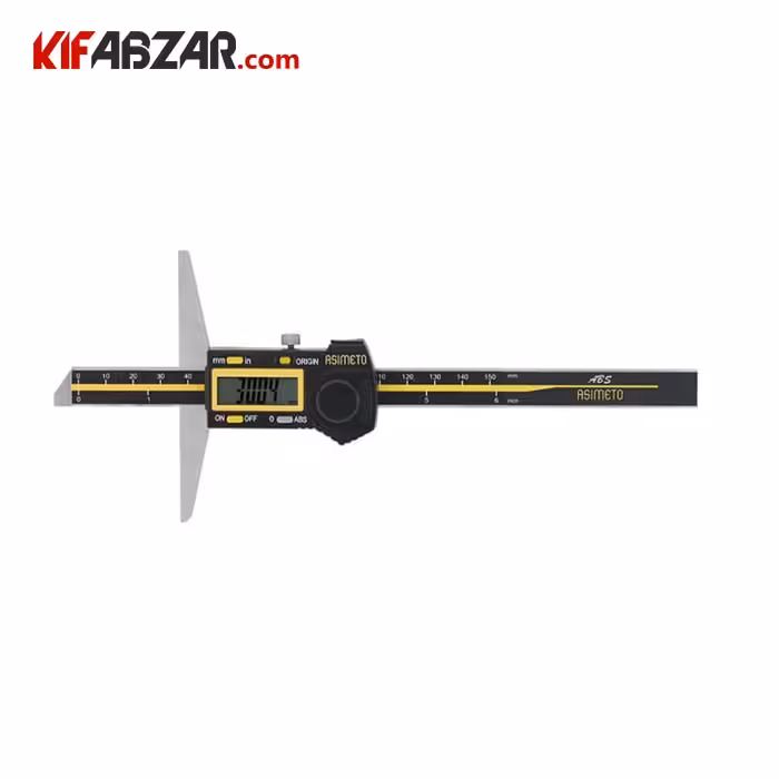 کولیس عمق سنج دیجیتال آسیمتو  مدل 7 327