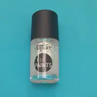 لاک ناخن.برند topface.سری دیسکویی.شماره 092.رنگ سوپر شاین هفت رنگ.تم اصلی آبی آسمانی.حجم 15ml