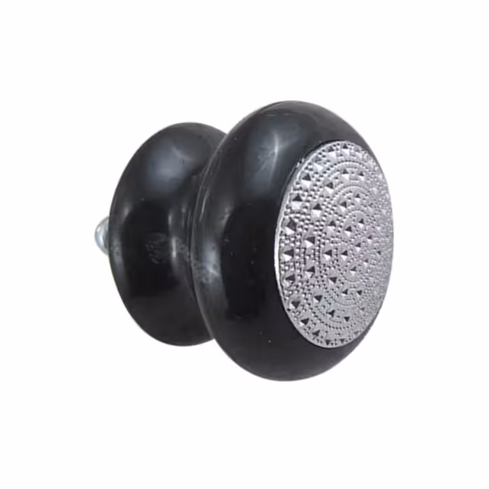 دستگیره تک پیچ کابینتی مشکی آرمان کاوش مدل AK-5