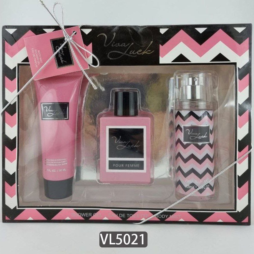 پک هدیه سه تیکه ویوا لاک
Viva luck perfume set