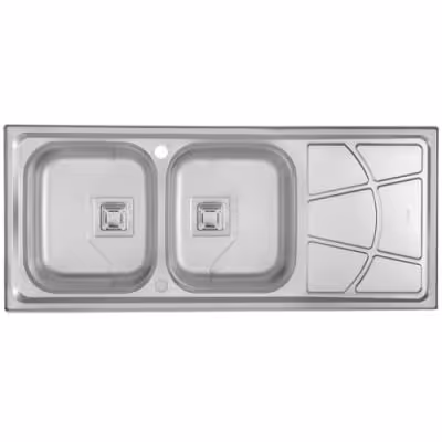 سینک ظرفشویی توکار نیمه فانتزی مدل DS3319-120 (DS 541) درسا