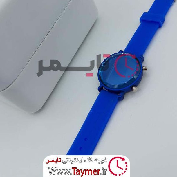 ساعت دیجیتالی پسرانه و دخترانه آبی پررنگ صفحه آبی