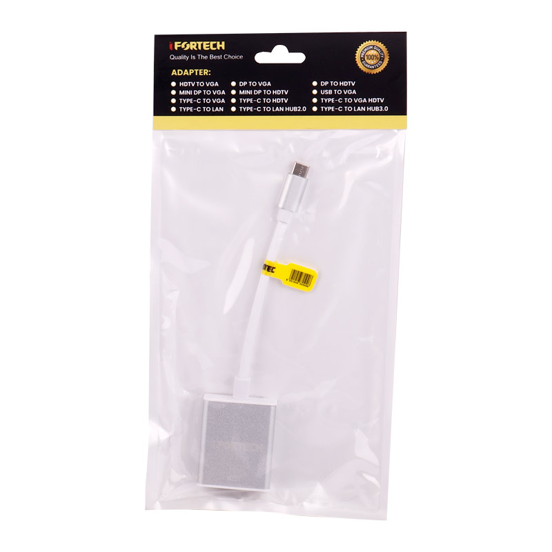 تبدیل Type-C to VGA آِی فورتک IFORTECH