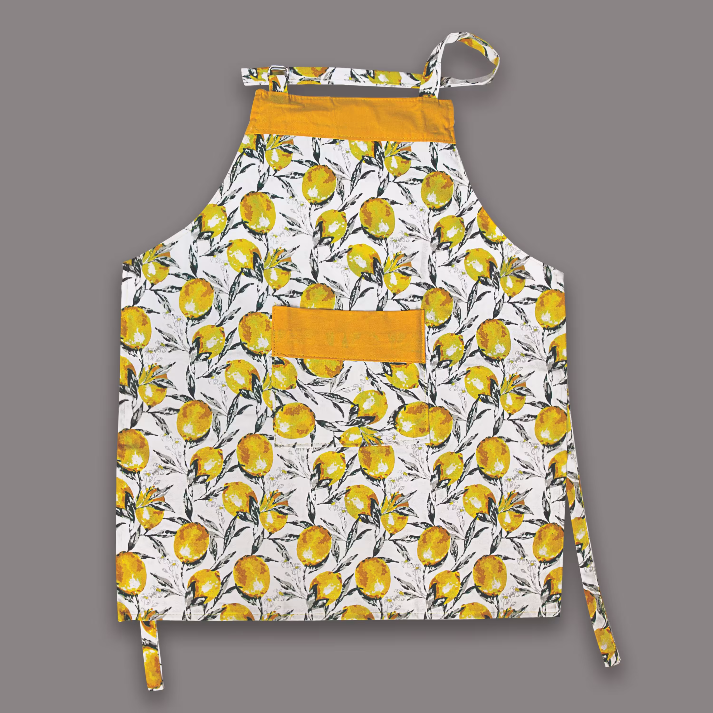 پیشبند کتان طرح لیمو