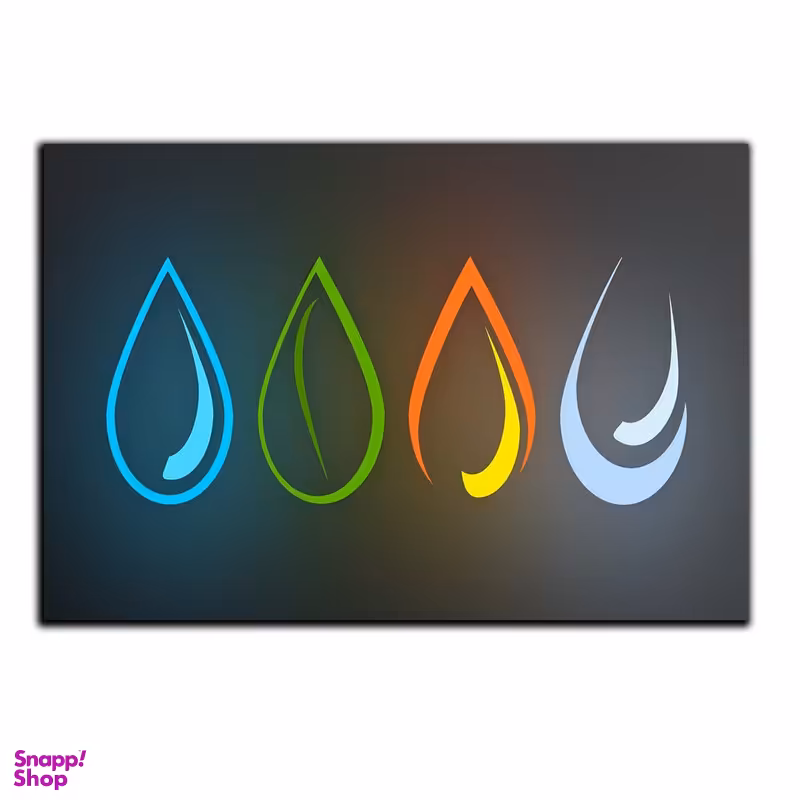 تابلو شاسی بکلیت طرح قطرات آب مدل SH-S5245