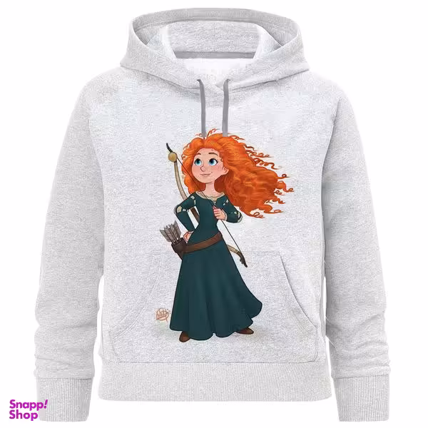 هودی دخترانه مدل دختر کمان دار F624