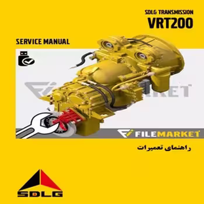 راهنماي تعميرات گيربکس محصولات SDLG مدل VRT200
