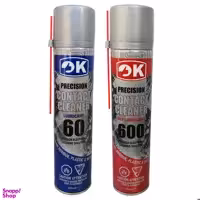 اسپری تمیزکننده چرب و خشک اوکی (Ok) مدل Contact Cleaner بسته 2 عددی