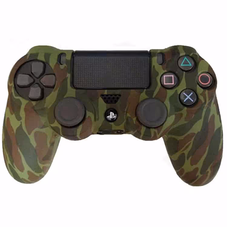 کاور کنترلر DualShock 4 – طرح Military Green Brown