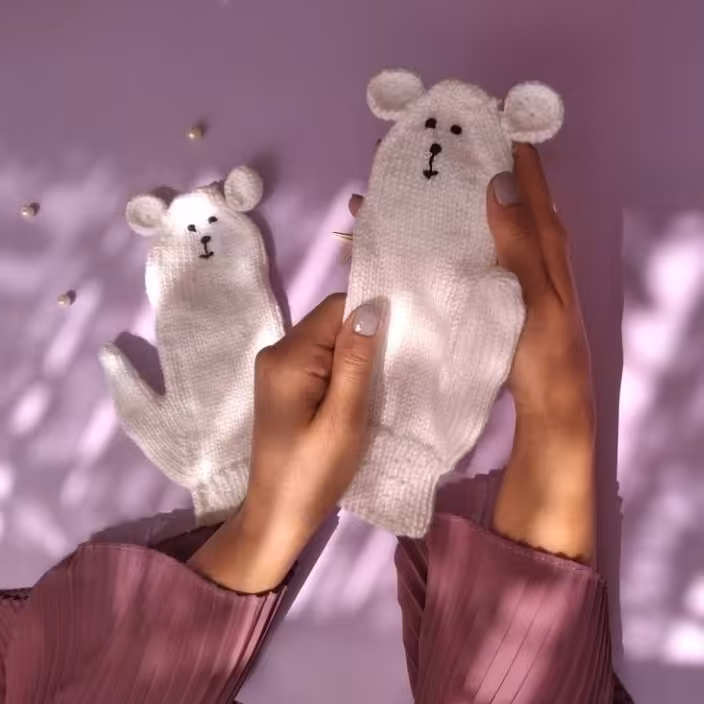 دستکش بافتنی