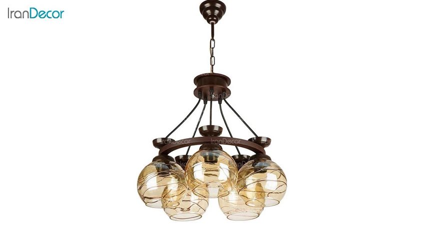 لوستر پنج شعله چشمه نور مدل G573/5