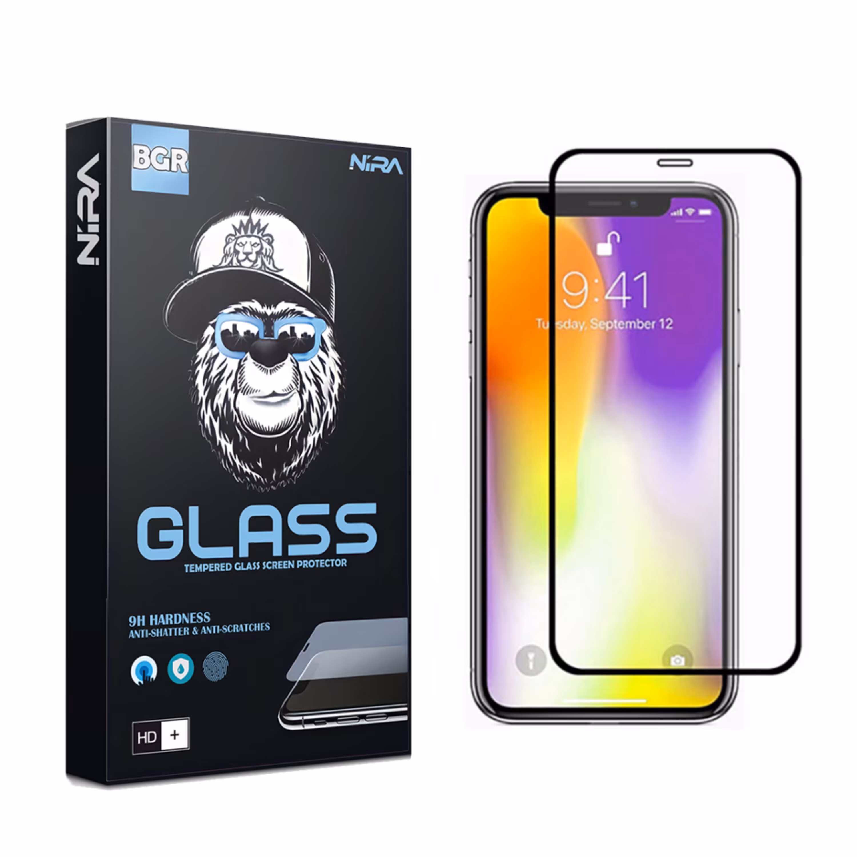 محافظ صفحه نمایش مات نیرا مناسب برای گوشی موبایل اپل iPhone X