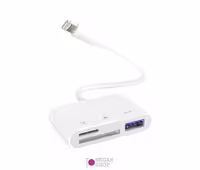 کارت خوان مدل OTG D-168 3 in 1 مناسب آیفون