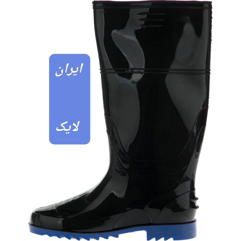 چکمه مردانه بلند چکمه پلاستیکی مشکی چکمه بلندپلاستیکی چکمه مشکی چکمه ایمنی باغبانی چکمه مشکی چکمه مردانه