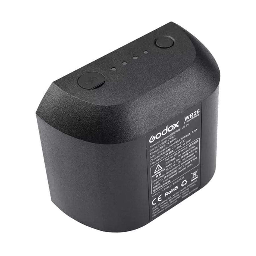 باتری فلاش گودکس Godox WB-26 مناسب برای فلاش AD600Pro