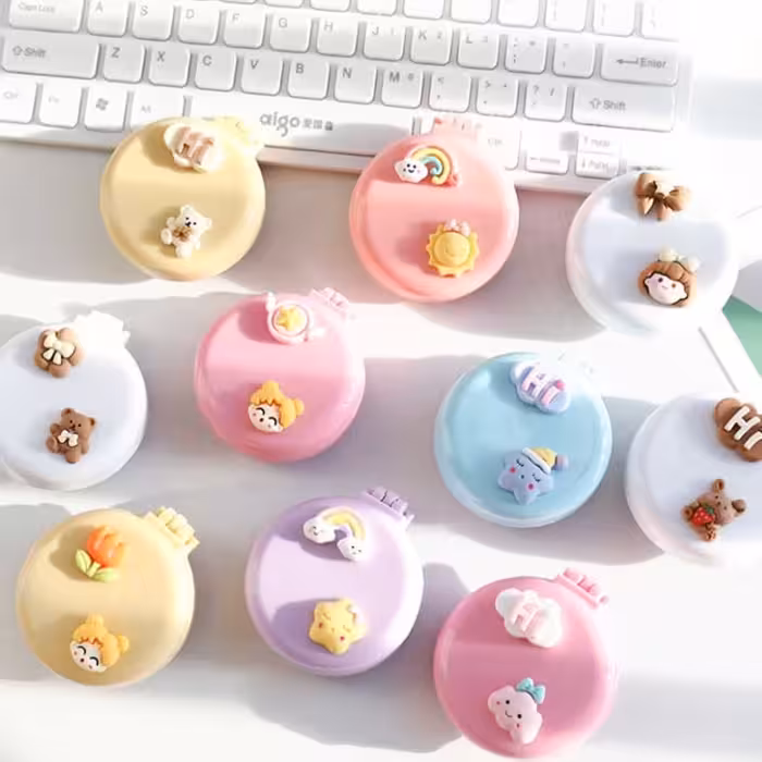 برس و آینه تاشو فانتزی عروسکی