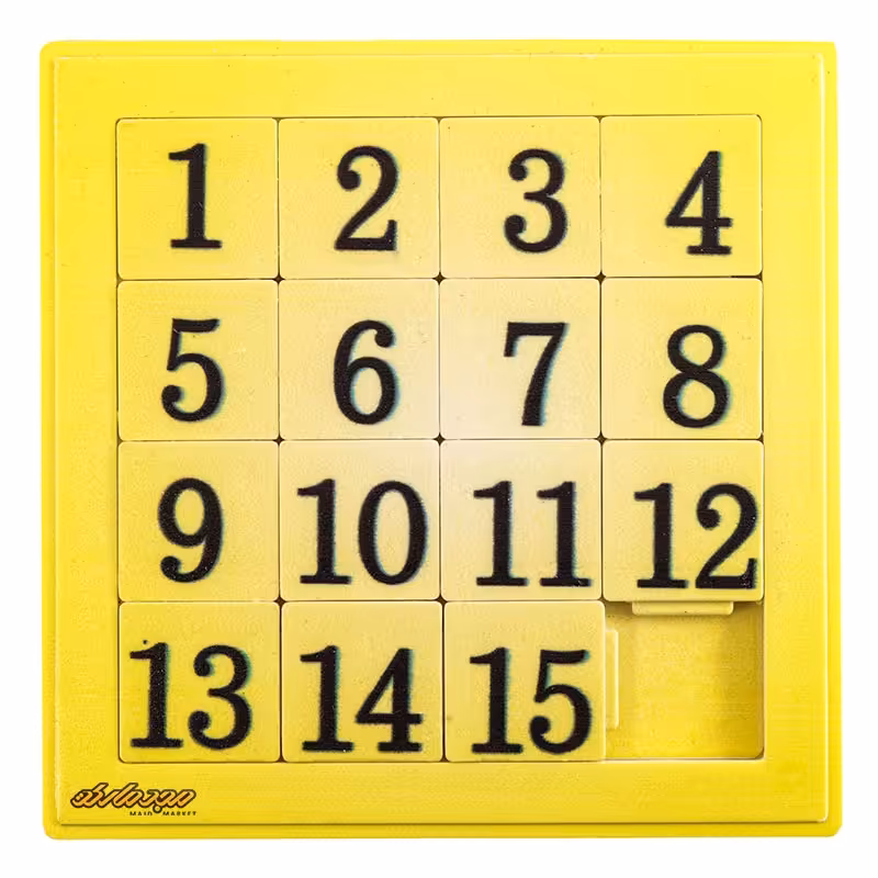 بازی فکری جدول هوش زرد