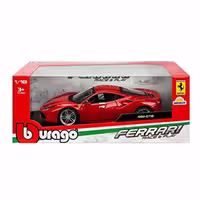 ماکت ماشین فراری مدل  Ferrari 488GTB BURAGO 
