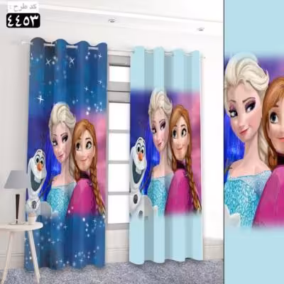 پرده تصویری طرح السا فروزن