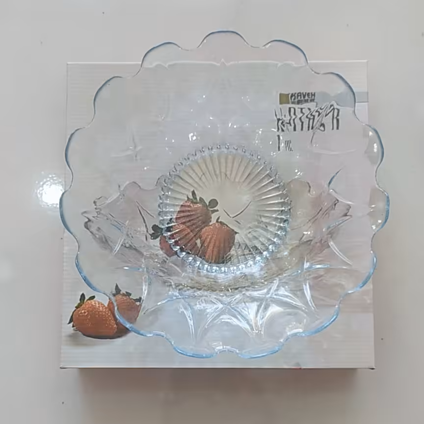 کاسه شیشه ای میوه خوری