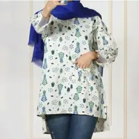 تونیک زنانه لینن طرحدار 
