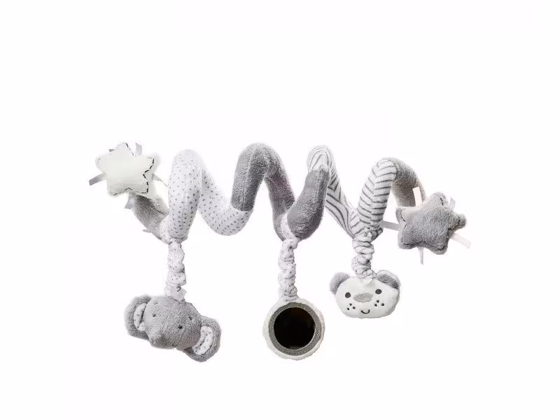 آویز کریر مارپیچ طوسی playgro کد 6985567