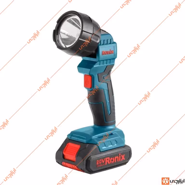 چراغ کار شارژی 8630 رونیکس (20 ولت)