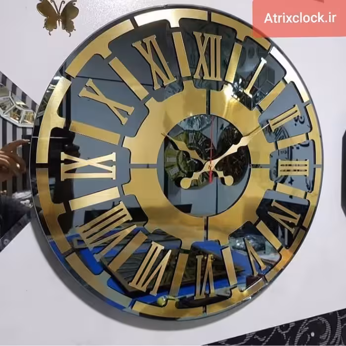 ساعت دیواری آینه ای آتریکس مدل M11