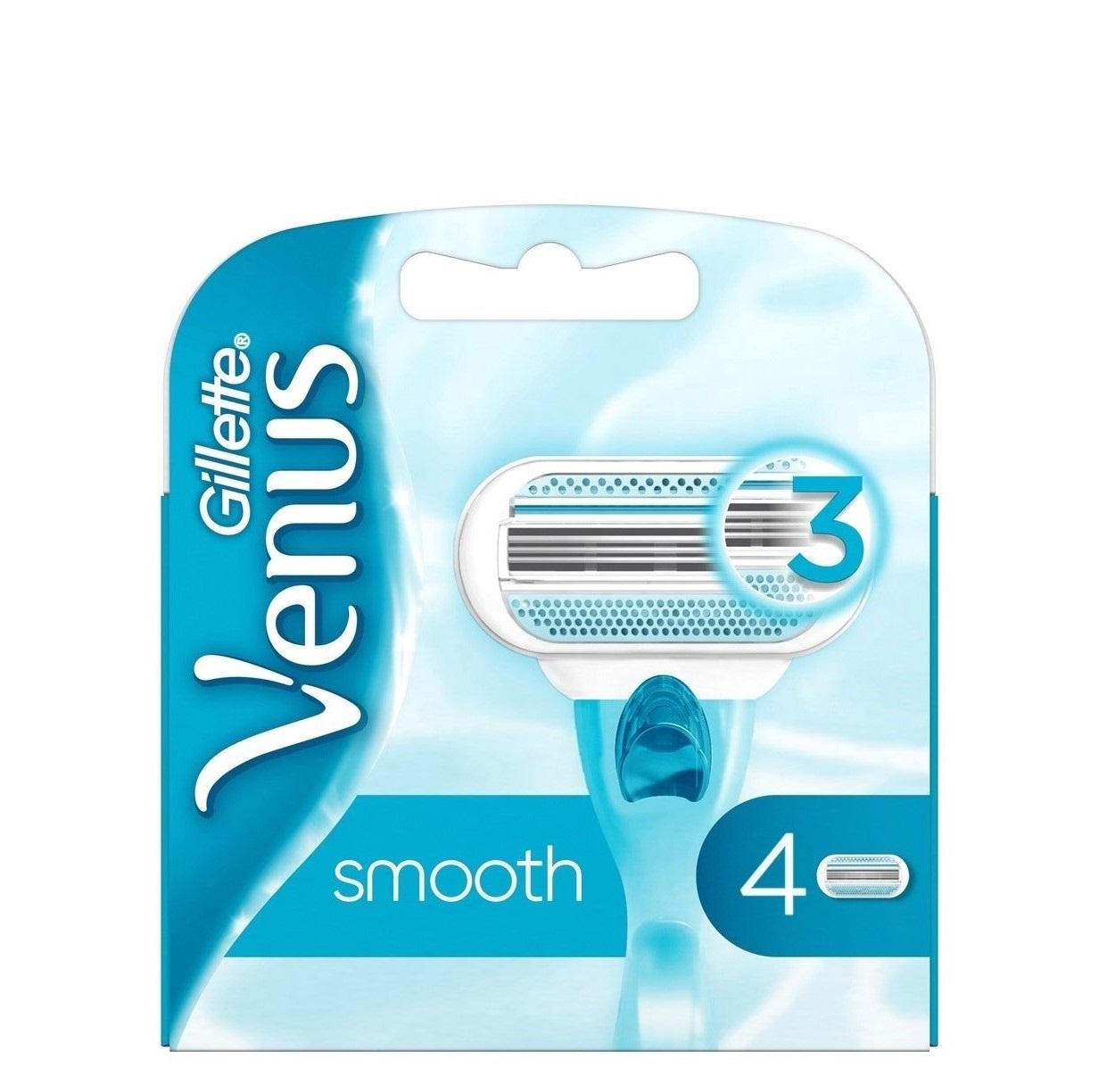 تیغ یدک 4 عددی ژیلت زنانه ونوس Gillette - smooth