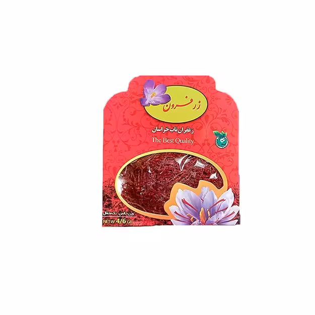 2عدد زعفران سرگل ممتاز قائنات قلم دار زرفرون ( 1 گرمی  )