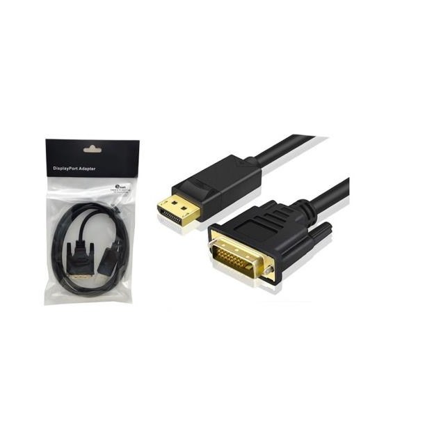 کابل مبدل DisplayPort به درگاه نر DVI-D طول3 متر