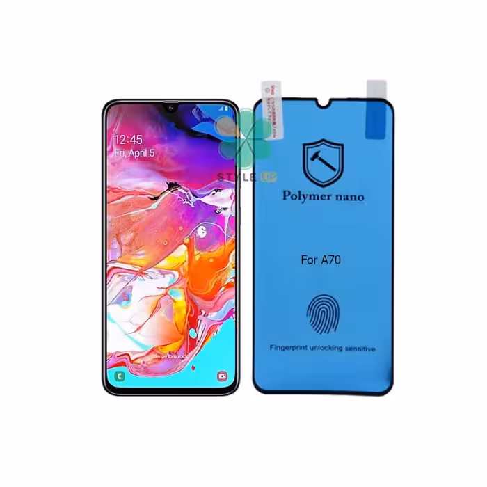 محافظ صفحه گلس گوشی سامسونگ Galaxy A70 مدل Polymer nano