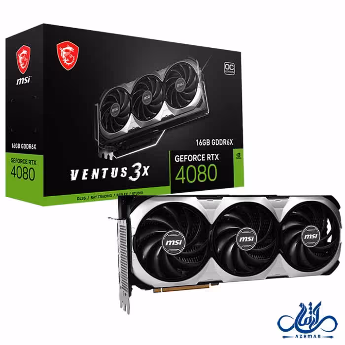 کارت گرافیک ام اس آی RTX 4080 16GB VENTUS 3X OC