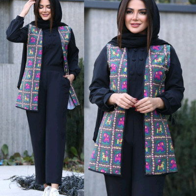 سه تیکه مدل مانلی